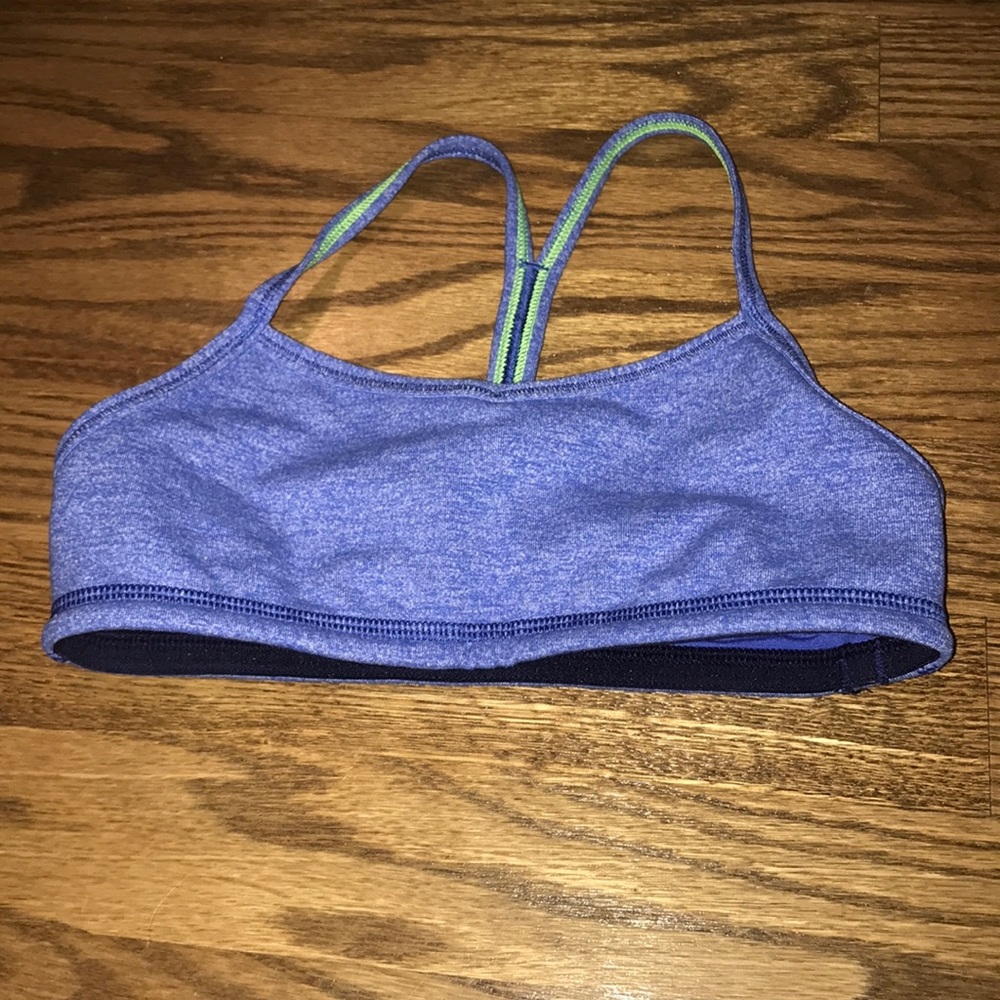 Blue Ivivva bra